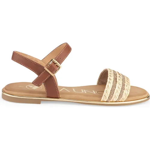 VIA UNO Sandalia Flat Mujer 6w9223-19
