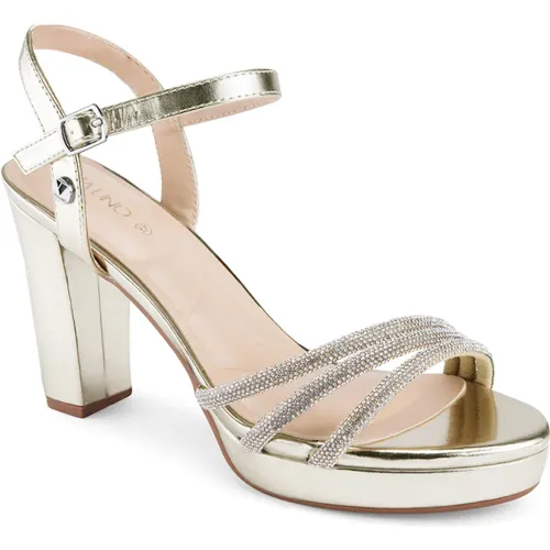 VIA UNO  de Mujer modelo Sandalia Fiesta Plataforma Mujer Pl508 mujer 2025082703465482972 PU Caucho