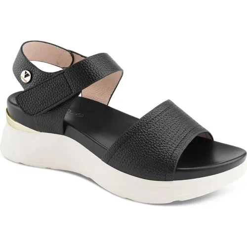 VIA UNO Negro de Mujer modelo Sandalia Mujer Pl529 negros mujer 2025082703465483167 PU PU