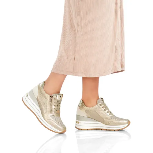 VIA UNO Zapatilla Cuña Mujer 63g326-V881a