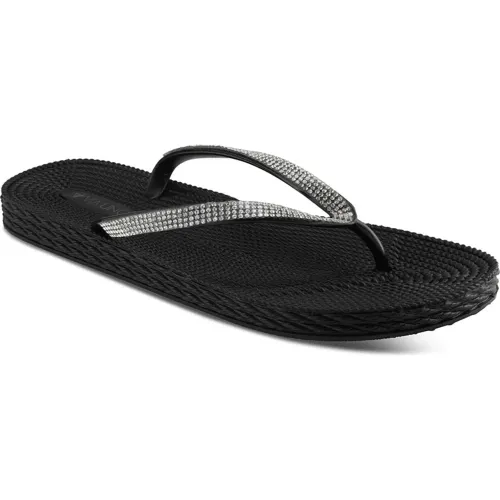 VIA UNO Negro de Mujer modelo Sandalia Flat Mujer Ct-1229 negros mujer 2025082703465483407 PVC Pvc