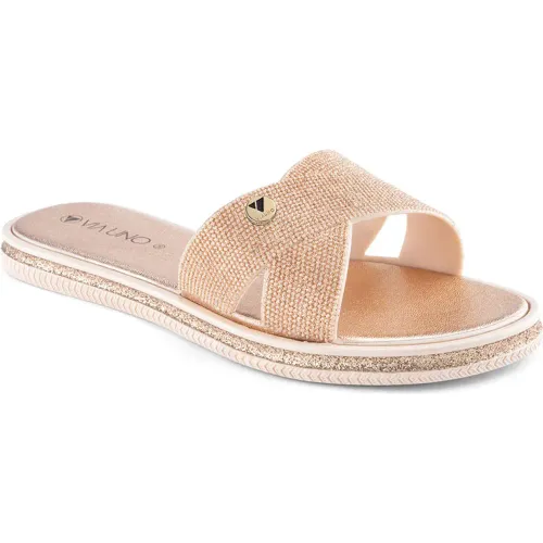 VIA UNO Rosado de Mujer modelo Sandalia Flat Mujer Lc030218 roses golds mujer 2025082703465483497 PU Pvc