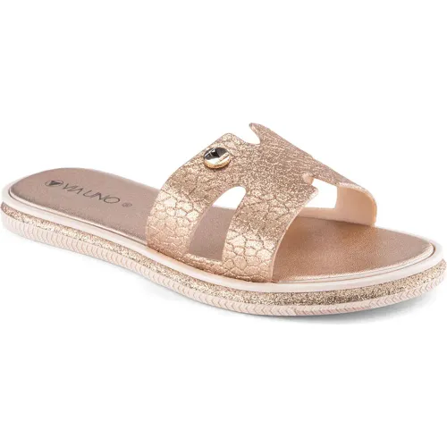 VIA UNO Rosado de Mujer modelo Sandalia Flat Mujer Lc030220 roses golds mujer 2025082703465483542 PU Pvc