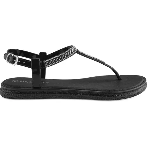 VIA UNO Sandalia Flat Mujer Lc044823