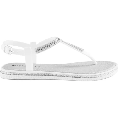 VIA UNO Sandalia Flat Mujer Lc044823