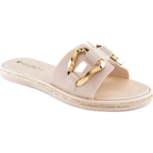 VIA UNO de Mujer modelo Sandalia Flat Mujer Lc042873 mujer 2025082703465483632 PU Pvc