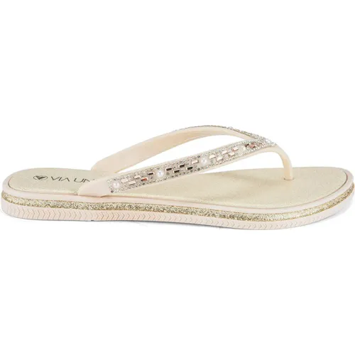VIA UNO Sandalia Flat Mujer Lc044592