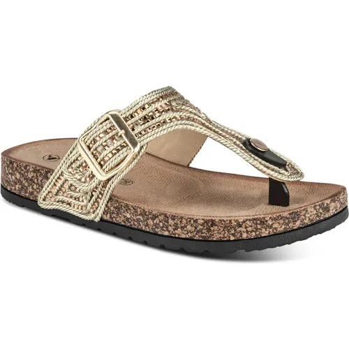 VIA UNO de Mujer modelo Sandalia Mujer Lc036520 textiles mujer 2025082703465483692 Textil Pvc