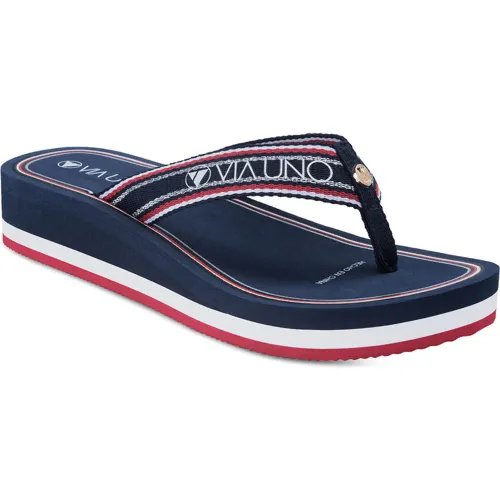 VIA UNO Azul de Mujer modelo Sandalia Mujer Cy-8680 navys mujer 2025082703465483722 EVA Eva