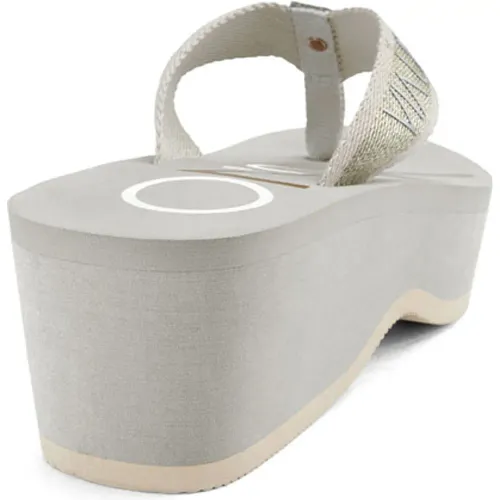 VIA UNO Sandalia Cuña Mujer Cy-8002