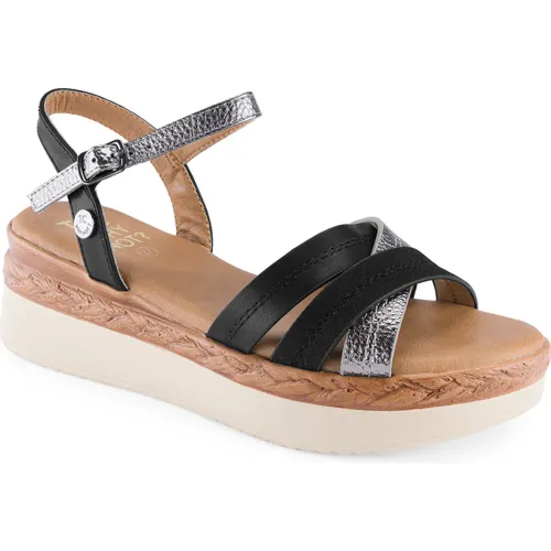 TIME CHOPPER  de Mujer modelo Sandalia Cuña Mujer Pl82092-2405 mujer 2025082703465484022 PU PU