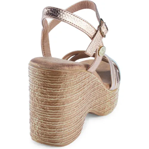 TIME CHOPPER Sandalia Cuña Mujer Pl2321-2312