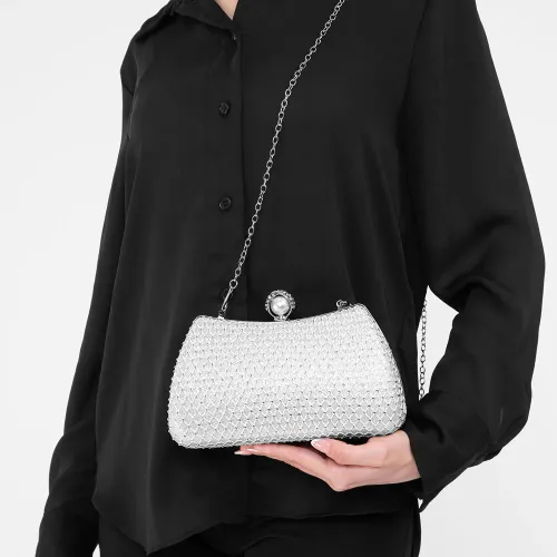 VIA UNO Gris de Mujer modelo Cartera De Fiesta Mujer Cw428-W mujer 2025082703465484133  