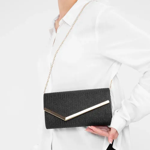 VIA UNO  de Mujer modelo Cartera De Fiesta Mujer Kx1004-Pa blacks mujer 2025082703465484172  