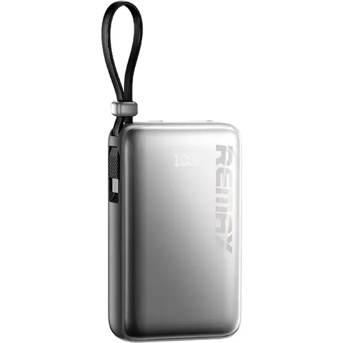 REMAX Plateado modelo Cargador Portatil Powerbank Rpp-19 10000mah 20w+22.5w + Cable Integrado plateados 2025082722054108196  