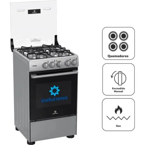 INDURAMA Gris modelo Cocina A Gas Fontana 4 Hornillas 2025082816323876524  