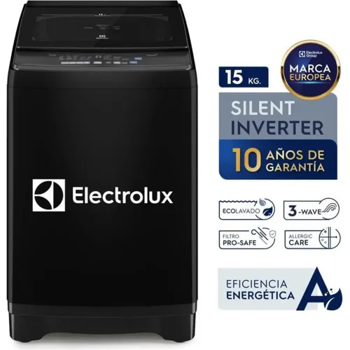 ELECTROLUX Negro modelo Lavadora Carga Superior 15kg Inverter Ewip15f2xswb 2025082816323876530  