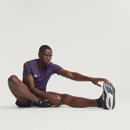 adidas Polo Running Hombre Adizero E Tee Aeroready