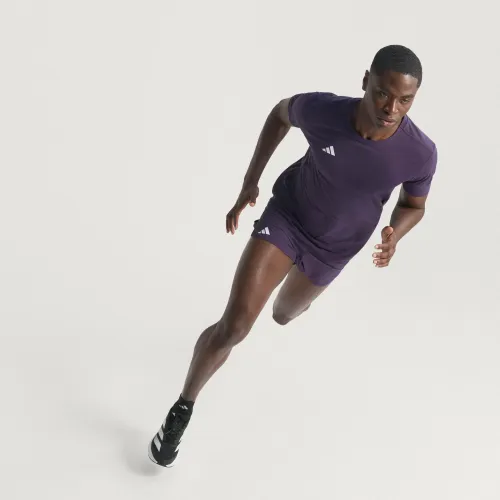 adidas Polo Running Hombre Adizero E Tee Aeroready
