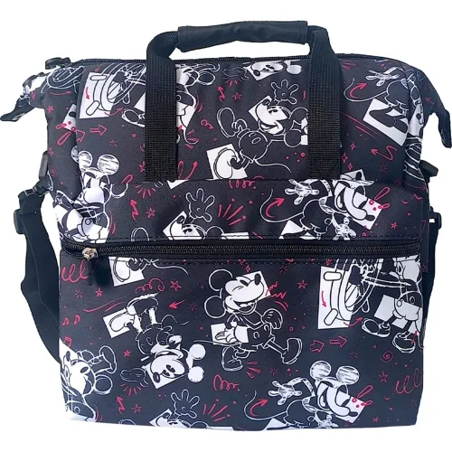 Mickey Negro Lonchera Bag Mujer Mickey Lunchtogo Print