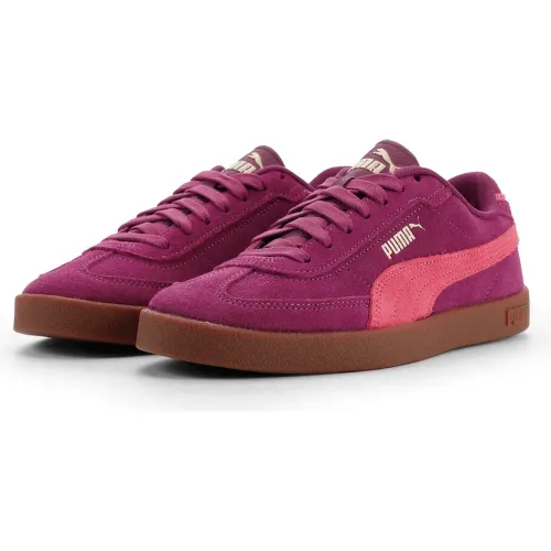 Puma Morado de Mujer modelo Zapatillas Urbanas Mujer Club Ii Era Suede Wns fucsias mujer 2025082920495534722 CUERO VACA CUERO VACA