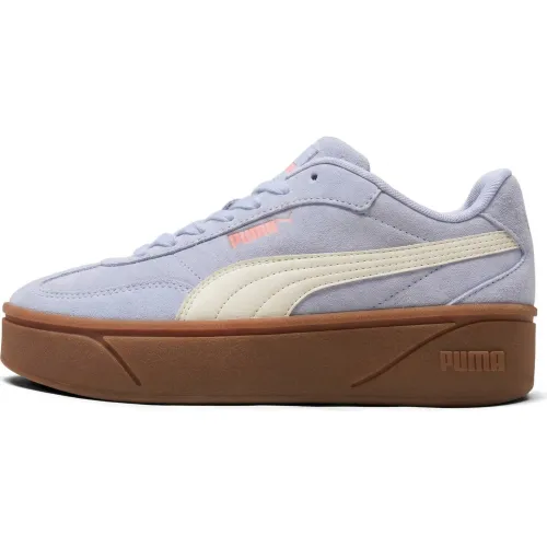 Puma Celeste de Mujer modelo Zapatillas Urbanas Mujer Club Ii Era Platform Sd Wns celestes mujer 2025082920495534949 CUERO VACA CUERO VACA