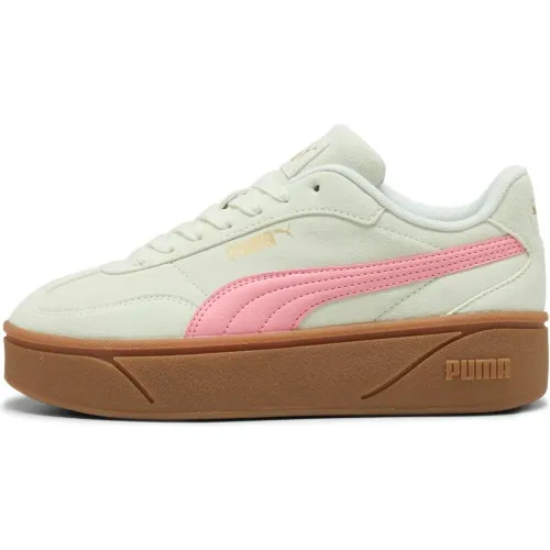 Puma Verde de Mujer modelo Zapatillas Urbanas Mujer Club Ii Era Platform Sd Wns verdes mujer 2025082920495534970 CUERO VACA CUERO VACA