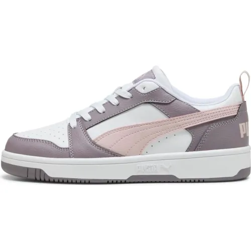 Puma Blanco de Mujer modelo Zapatillas Urbanas Mujer Rebound V6 Low Wns blancos morados sintéticos mujer 2025082920495535100 Sintético Sintético