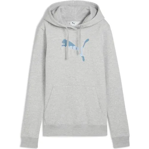 Puma Polera Deportivo Mujer Ess Logo Lab Hoodie Fl