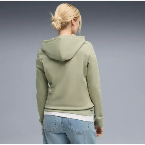Puma Polera Deportivo Mujer Ess Logo Lab Hoodie Fl