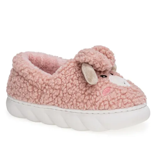Platanitos Rosado de Mujer modelo Pantufla Dama P Lambie rosados textiles mujer 2025090113473810652 Textil Sintético