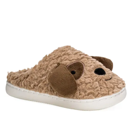 Platanitos Marron de Mujer modelo Pantufla Dama P Buddy marrones claros textiles mujer 2025090113473810706 Textil Sintético