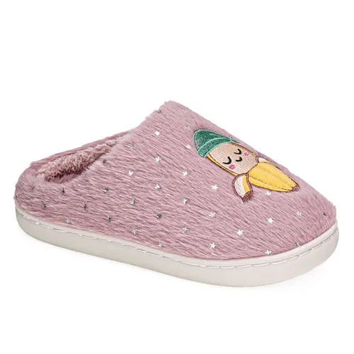 Platanitos Rosado de Mujer modelo Pantufla Dama P Platanin rosados textiles mujer 2025090113473810769 Textil Sintético