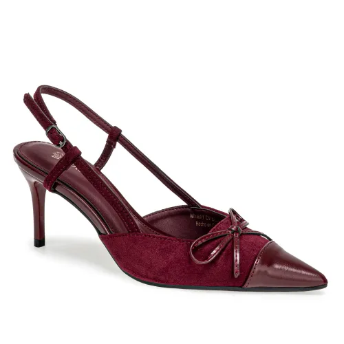 Platanitos Morado de Mujer modelo Calzado Vestir Dama Cv Beli guindas sintéticos mujer 2025090116402007049 Sintético Sintético