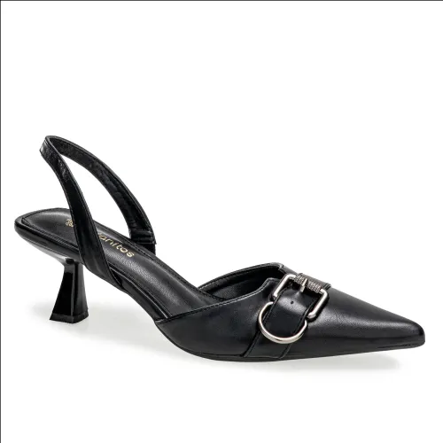 Platanitos Negro de Mujer modelo Calzado Vestir Dama Cv Yessy negros sintéticos mujer 2025090116402007139 Sintético Sintético