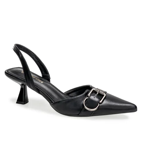 Platanitos Negro de Mujer modelo Calzado Vestir Dama Cv Yessy negros sintéticos mujer 2025090116402007139 Sintético Sintético