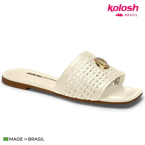 KOLOSH Marfil de Mujer modelo Sandalias Mujer Y9933 cremas sintéticos mujer 2025090119180868048 Sintético Pvc