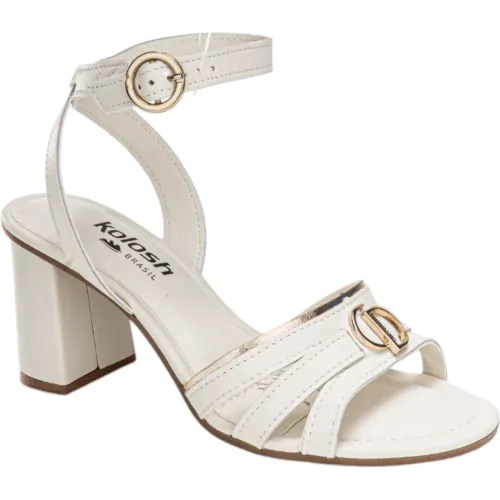 Mujer KOLOSH Marfil Sandalias Mujer Y9781