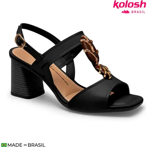 KOLOSH Negro de Mujer modelo Sandalias Mujer Y9762 negros sintéticos mujer 2025090119180868174 Sintético Pvc