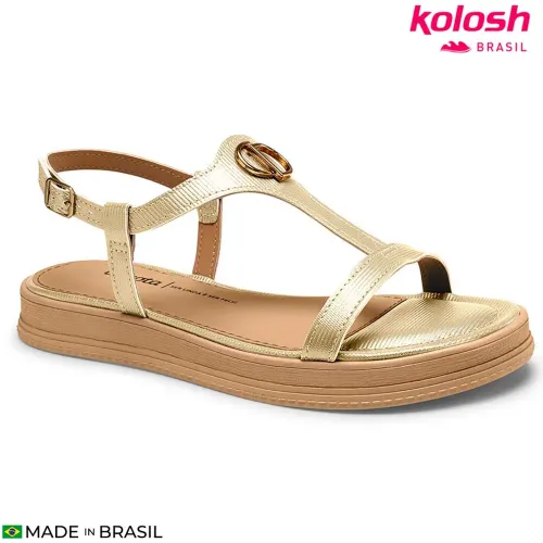 KOLOSH Dorado de Mujer modelo Sandalias Mujer Y9452 dorados sintéticos mujer 2025090119180868510 Sintético Pvc