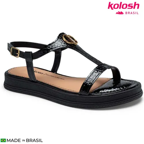 KOLOSH Negro de Mujer modelo Sandalias Mujer Y9452 negros sintéticos mujer 2025090119180868531 Sintético Pvc