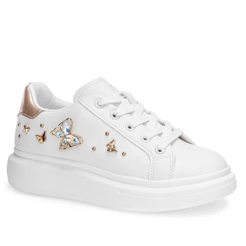 Just4u Blanco de Mujer modelo Zapatilla Dama Z Fly blancos sintéticos mujer 2025090121454904587 Sintético Sintético