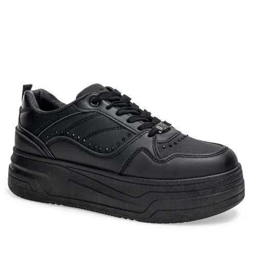 Just4u Negro de Mujer modelo Zapatilla Dama Z Brit negros sintéticos mujer 2025090121454904605 Sintético Sintético