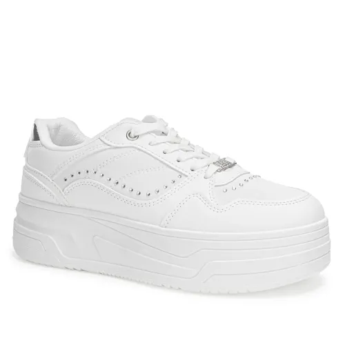 Just4u Blanco de Mujer modelo Zapatilla Dama Z Brit blancos sintéticos mujer 2025090121454904623 Sintético Sintético