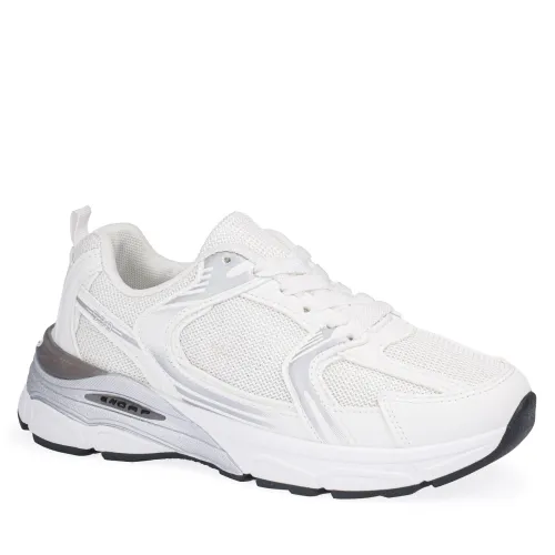 Zapatilla Just4U Dama Z Juliet color blanco | Platanitos