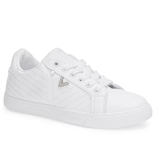 Just4u Blanco de Mujer modelo Zapatilla Dama Z Belen blancos sintéticos mujer 2025090121454904821 Sintético Sintético