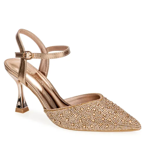 Platanitos Rosado de Mujer modelo Calzado Fiesta Dama F Whitney roses golds sintéticos mujer 2025090219434560142 Sintético Sintético