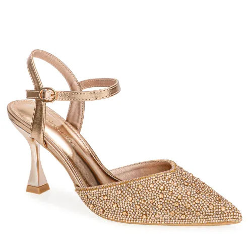 Platanitos Rosado de Mujer modelo Calzado Fiesta Dama F Whitney roses golds sintéticos mujer 2025090219434560142 Sintético Sintético