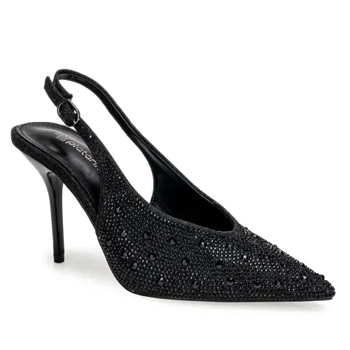 Platanitos Negro de Mujer modelo Calzado Fiesta Dama F Loreny negros sintéticos mujer 2025090219434560235 Sintético Sintético