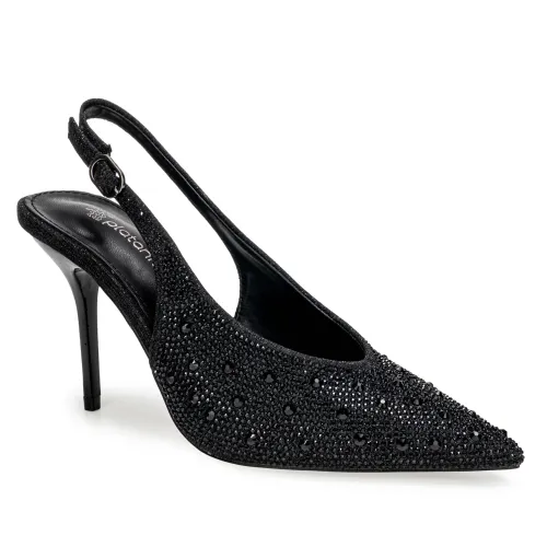 Platanitos Negro de Mujer modelo Calzado Fiesta Dama F Loreny negros sintéticos mujer 2025090219434560235 Sintético Sintético